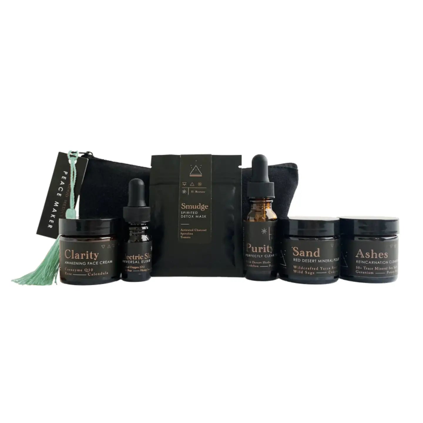 sample size, travel size, sample kit, sensitive skin, acne prone skin, skin care, clean, toxin-free, restore, good medicine, holistic skin care, clean skin, sustainable packaging