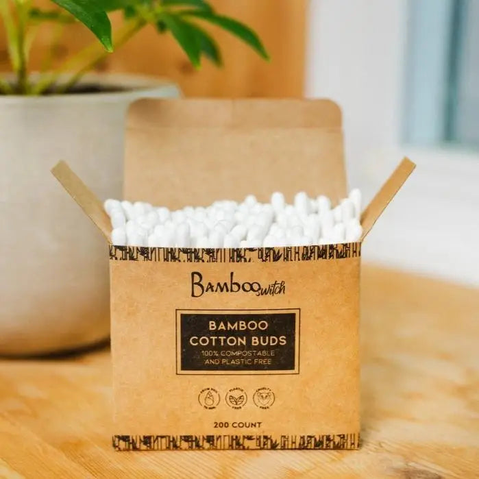 bamboo, cotton, swabs, cotton swabs, bamboo swabs, sustainable packaging, eco-friendly, toxin-free, plastic-free