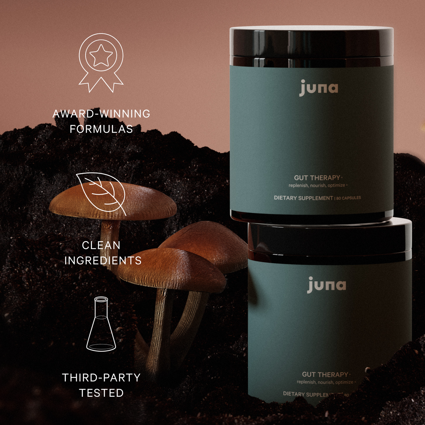 Juna Gut Therapy – Restore, Nourish, Optimize Your Gut for Total Wellness