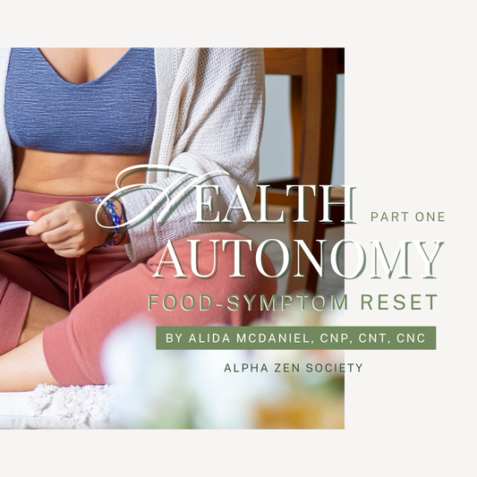 Health Autonomy Part 1: The Food–Symptom Reset
